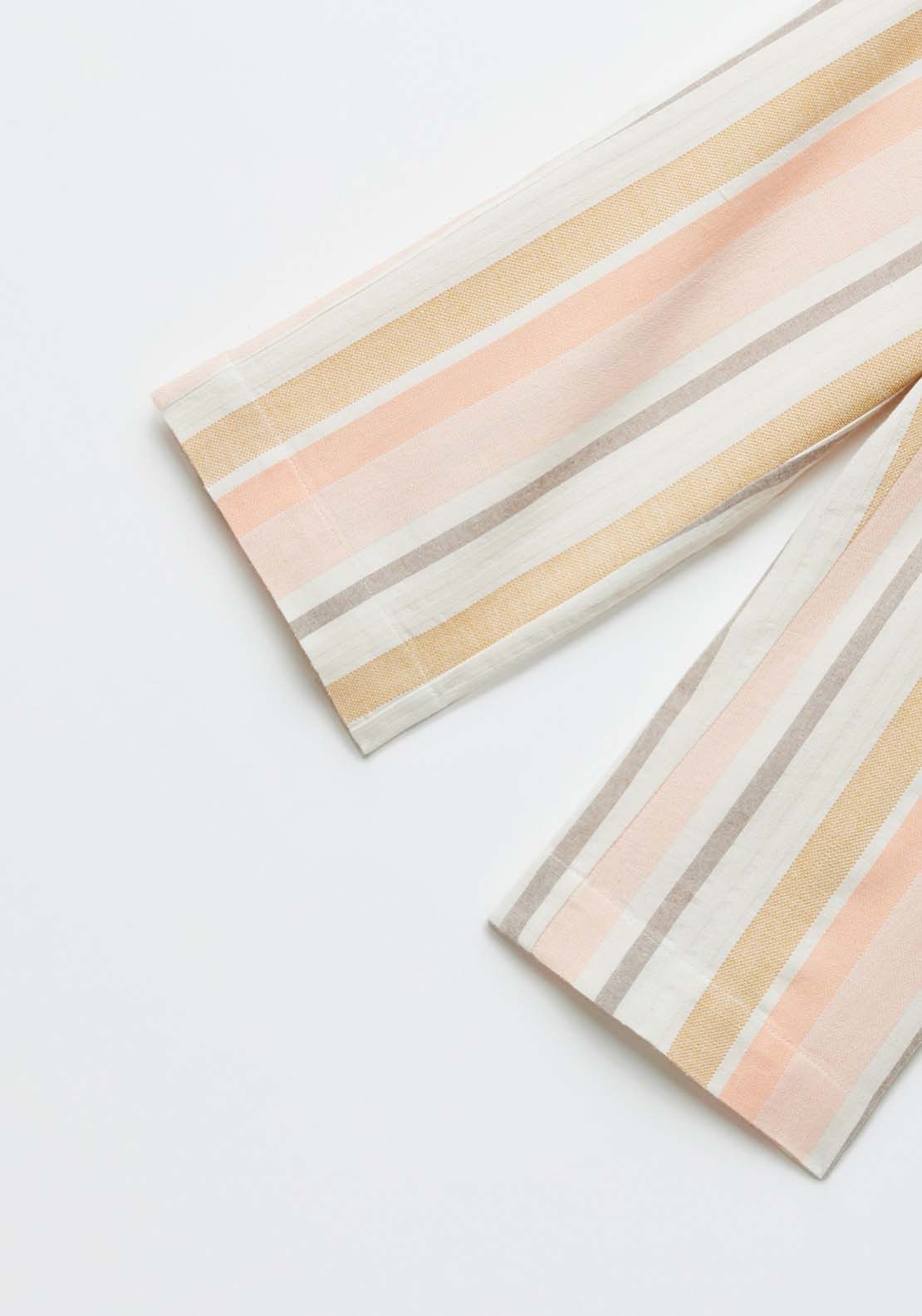 Sfera Stripes rustic trousers - Salmon 7 Shaws Department Stores