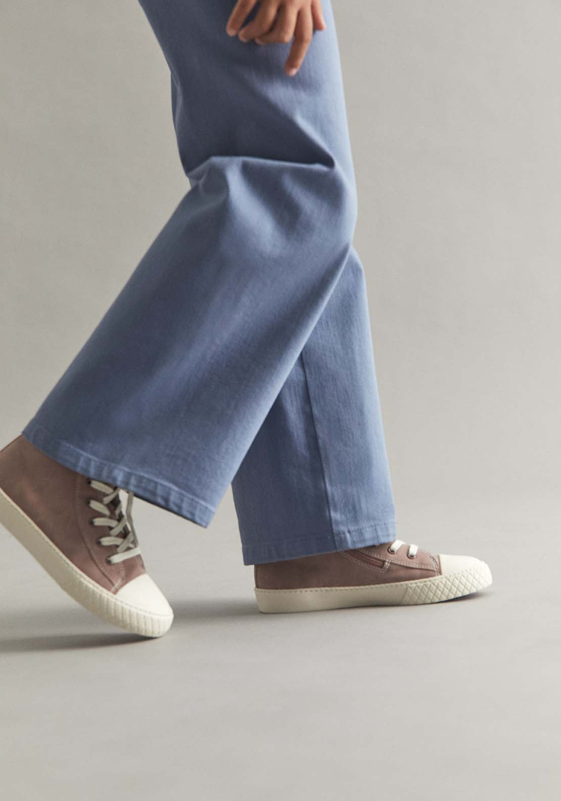 Bell Bottom Pants - Blue