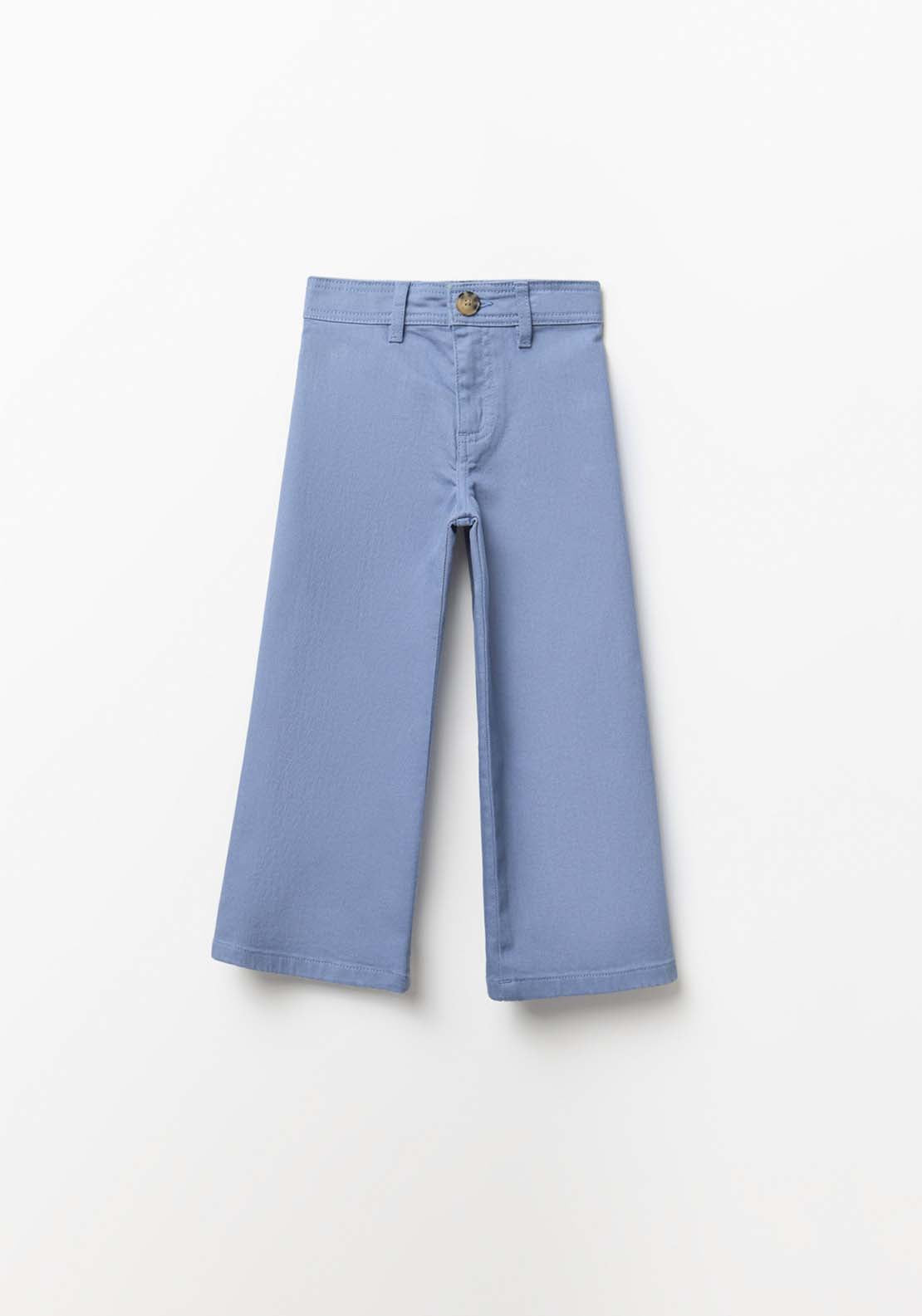 Bell Bottom Pants - Blue
