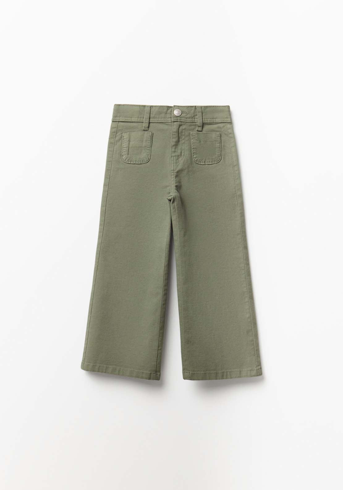 Cotton Trousers - Green