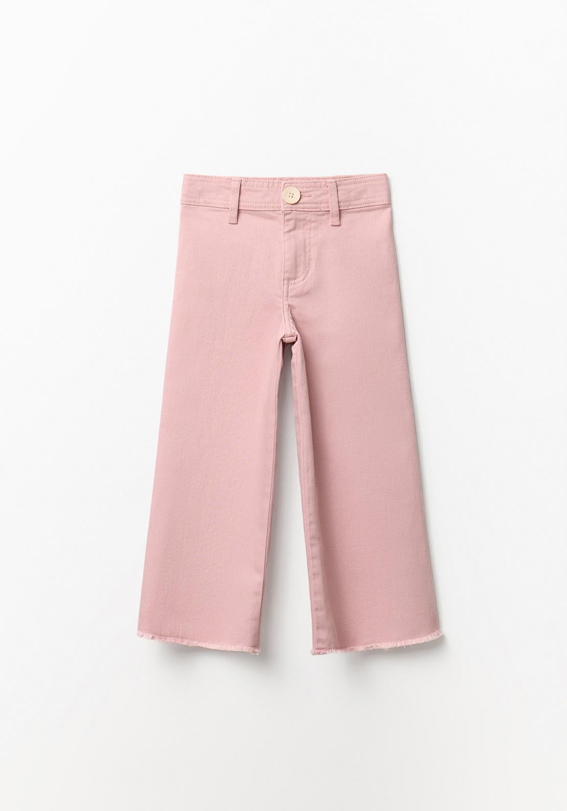 Straight Leg Trousers - Pink