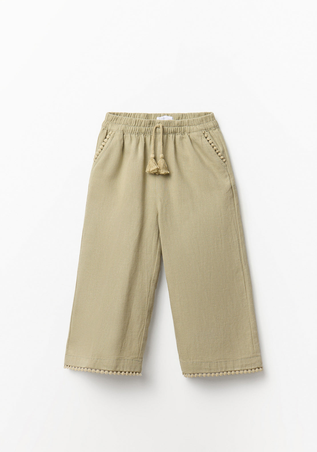 Linen Trousers - Green