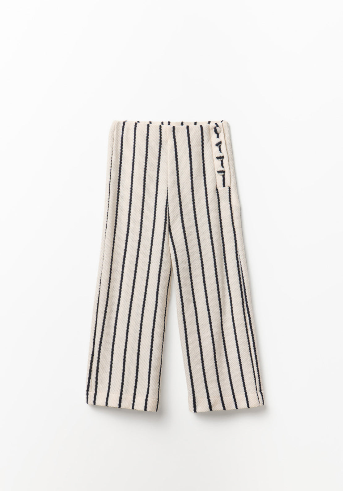 Sailor Striped Trousers - Cream