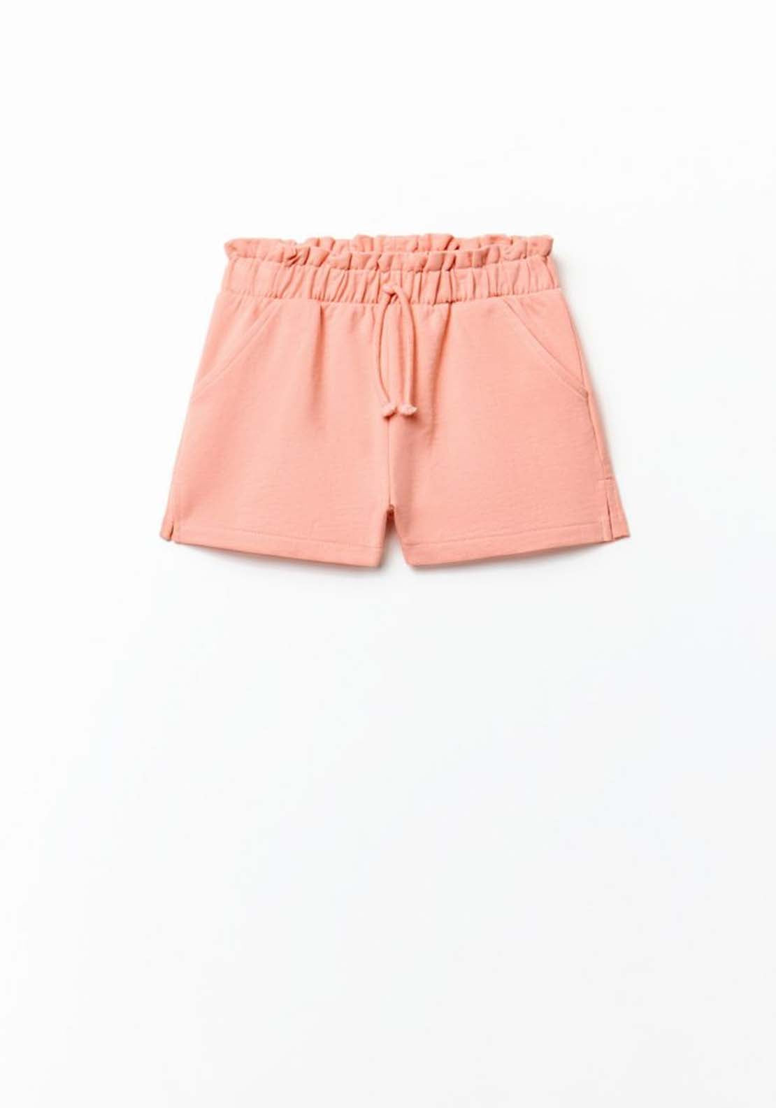 Plain Shorts - Coral