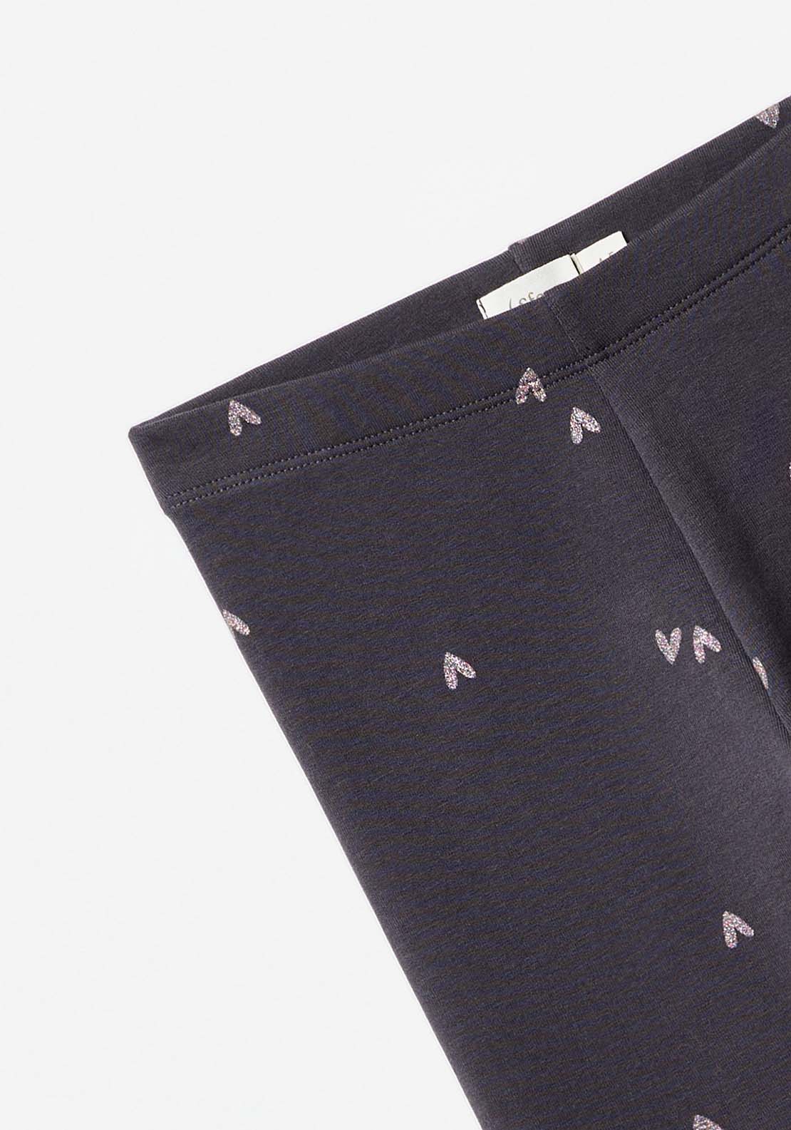 Sfera Heart Leggings - Black 4 Shaws Department Stores