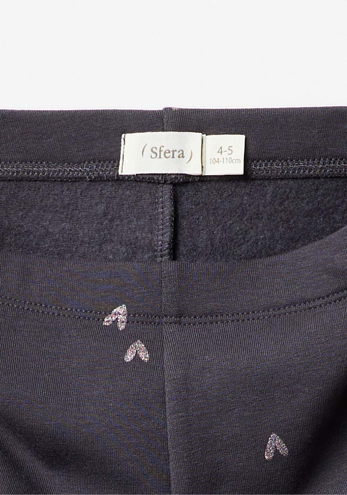 Sfera Heart Leggings - Black 2 Shaws Department Stores