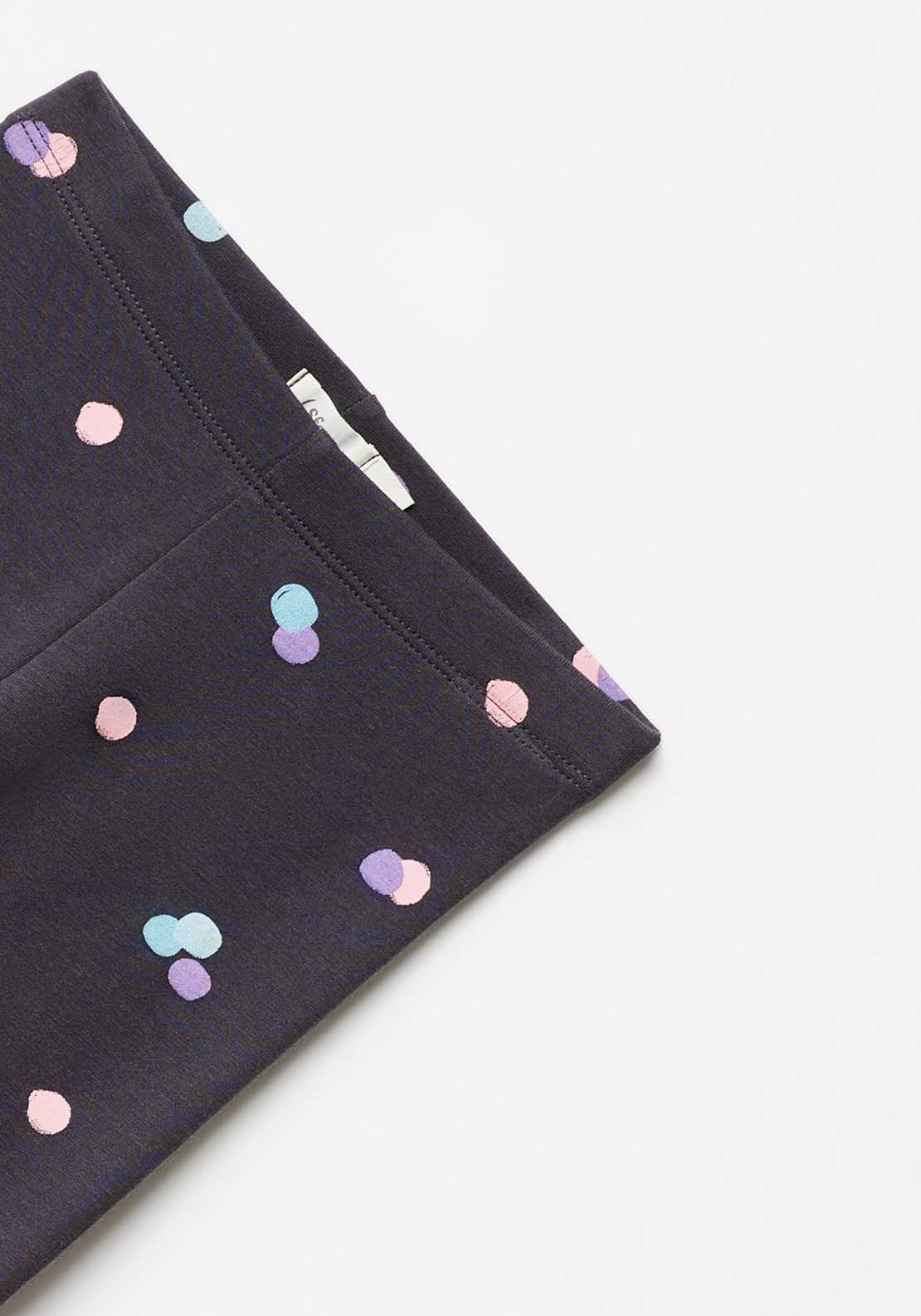 Sfera Polka Dot Leggings - Black 4 Shaws Department Stores