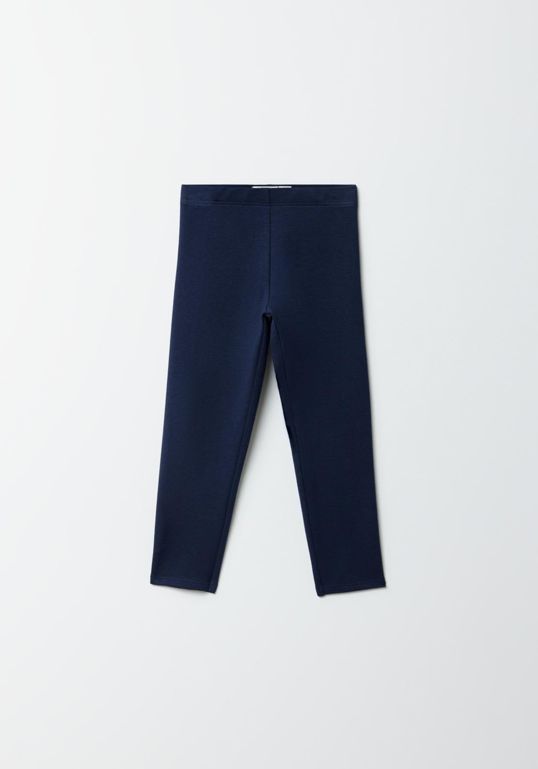 Sfera Girls Basic leggings - Navy 10 Shaws Department Stores