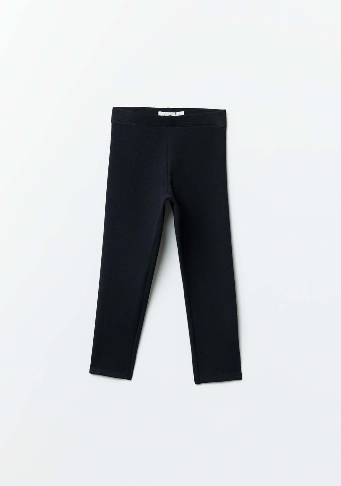 Sfera Girls Basic leggings - Black 1 Shaws Department Stores