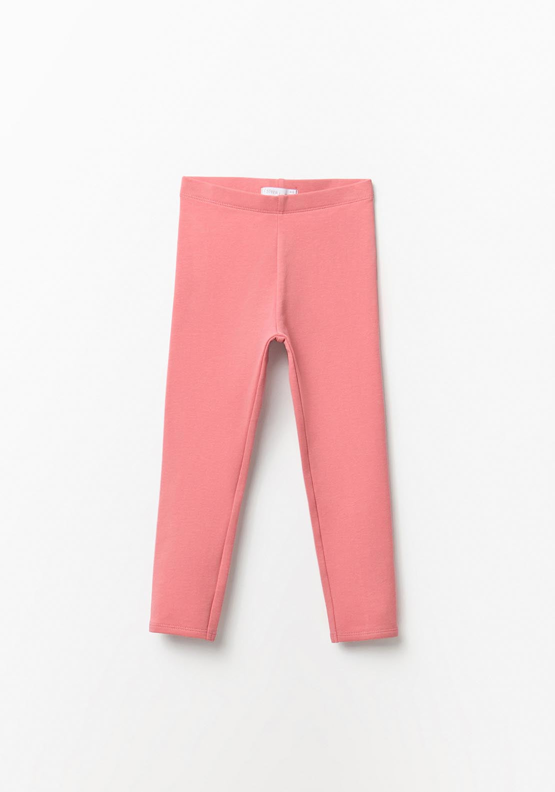 Plain Terry Leggings - Pink