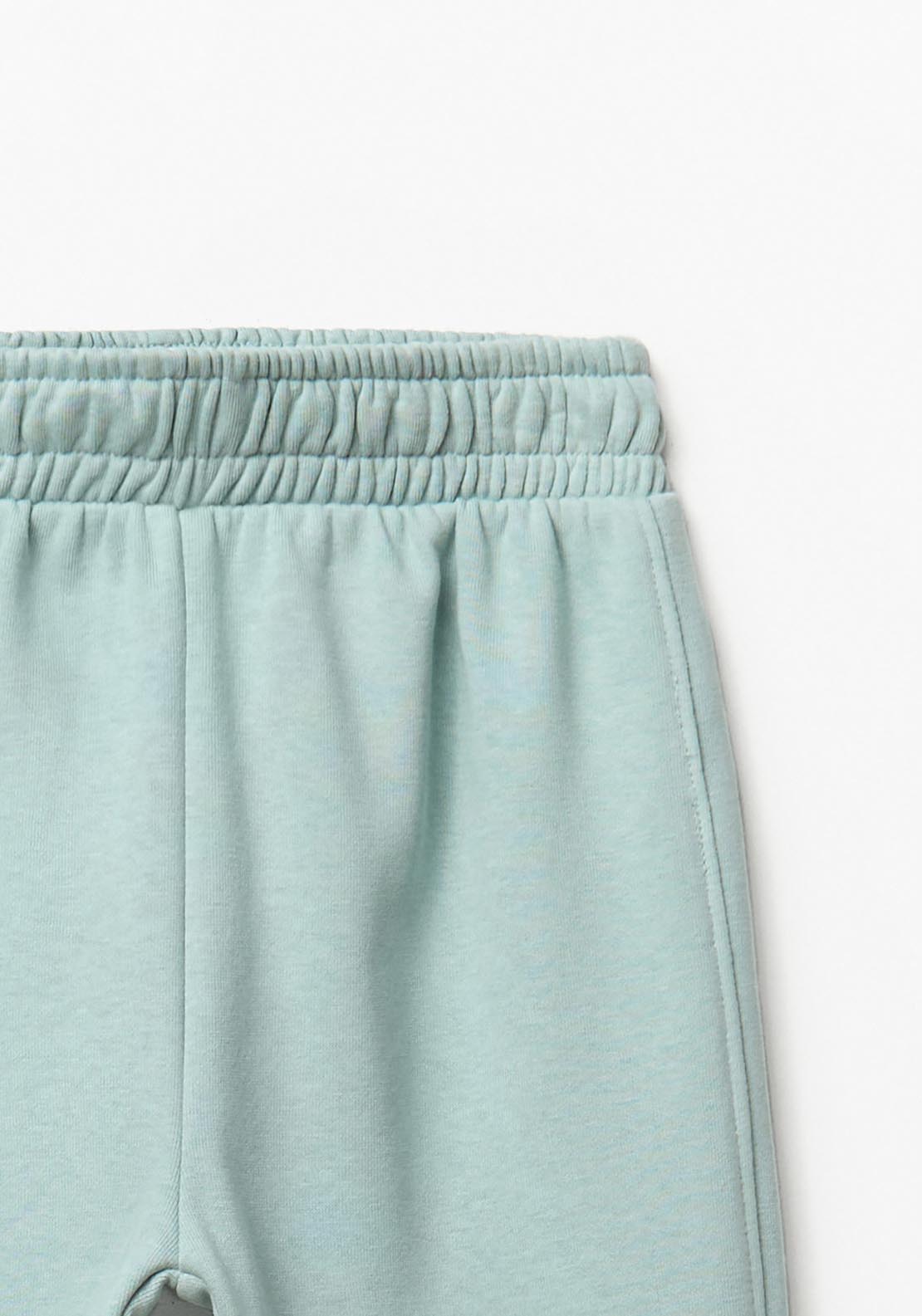 Soft Plush Basic Joggers - Green