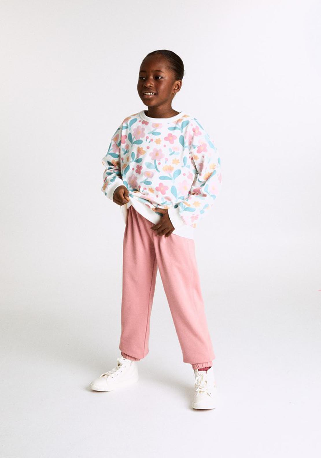 Soft Plush Basic Joggers - Pink