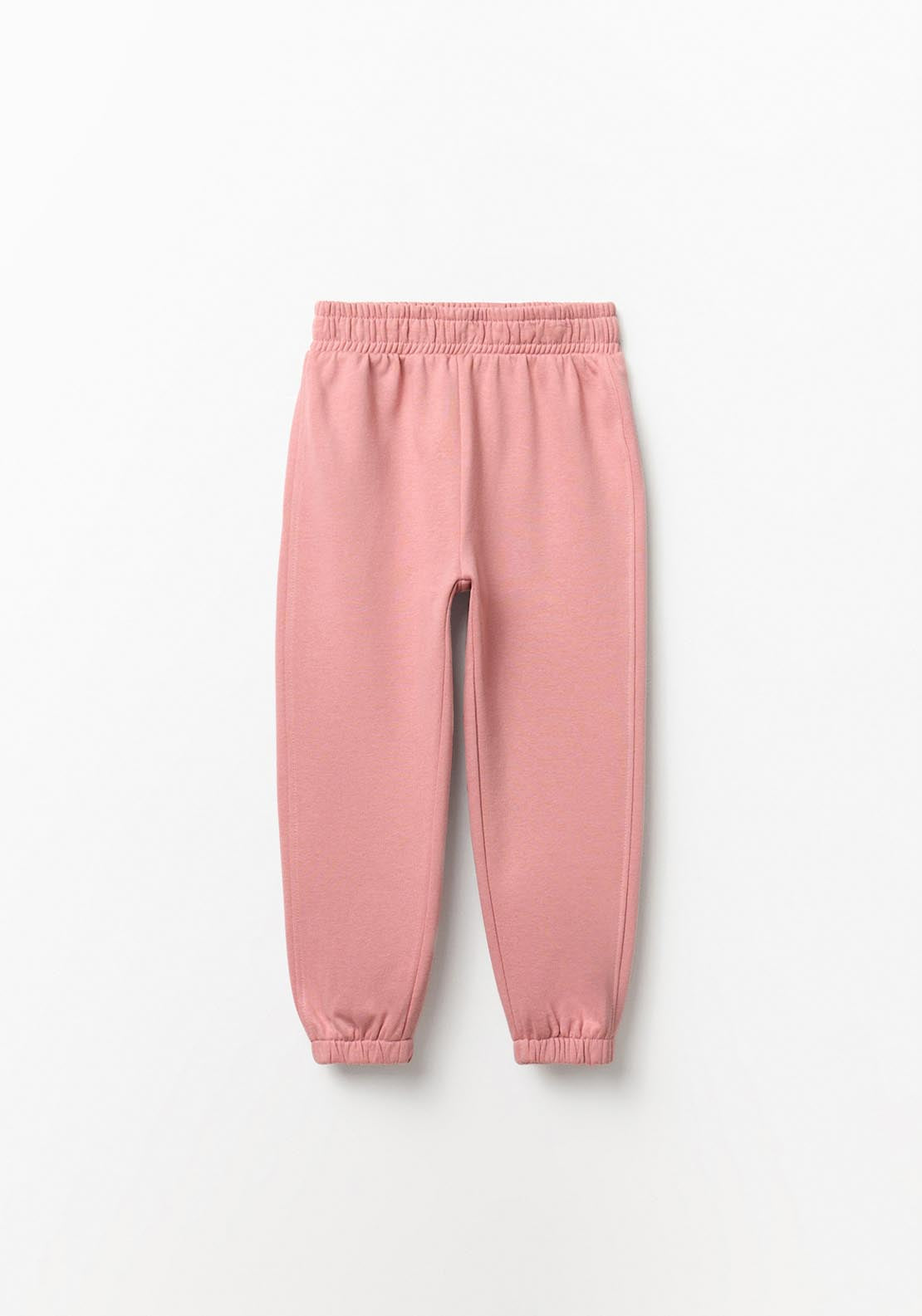Soft Plush Basic Joggers - Pink