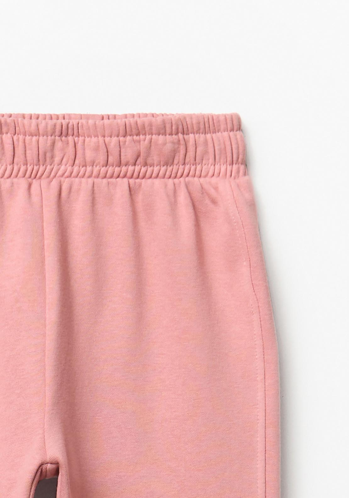 Soft Plush Basic Joggers - Pink
