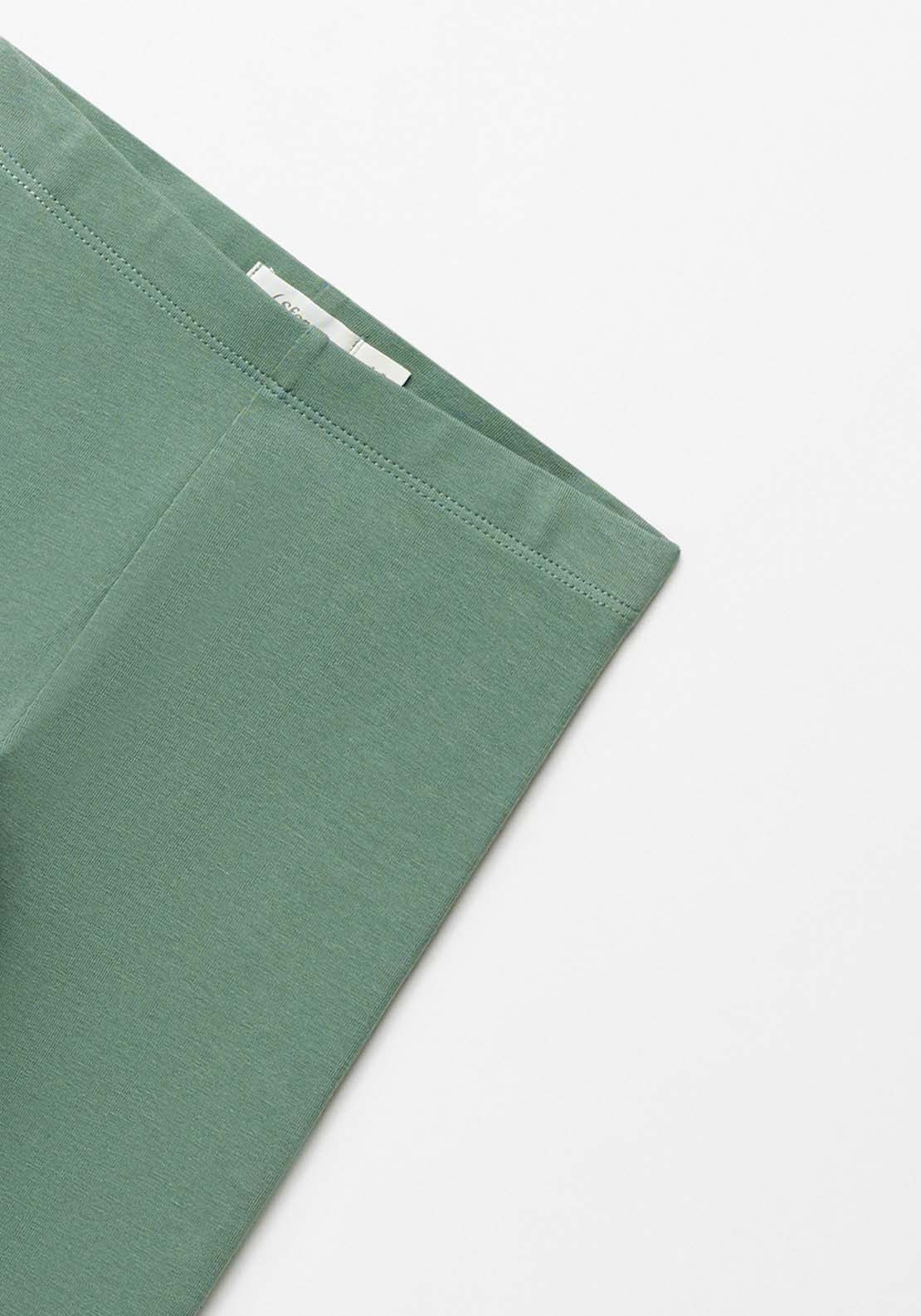 Sfera Girl Plain Leggings - Green 2 Shaws Department Stores