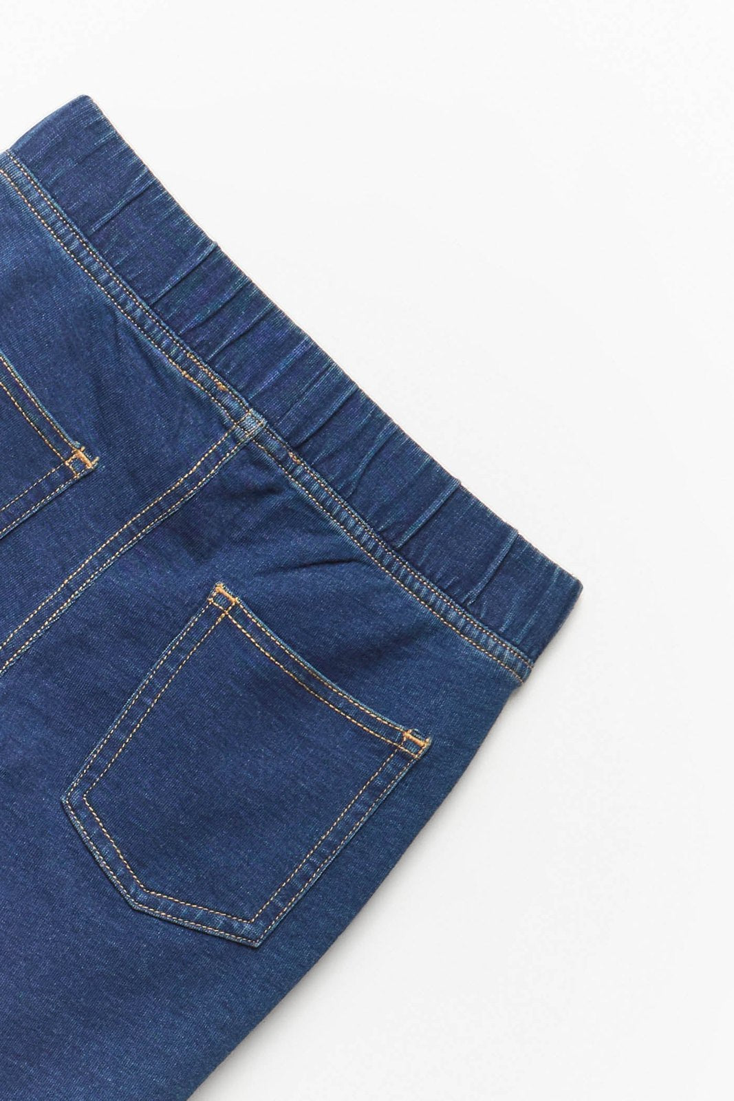 Denim Effect Leggings - Dark Denim