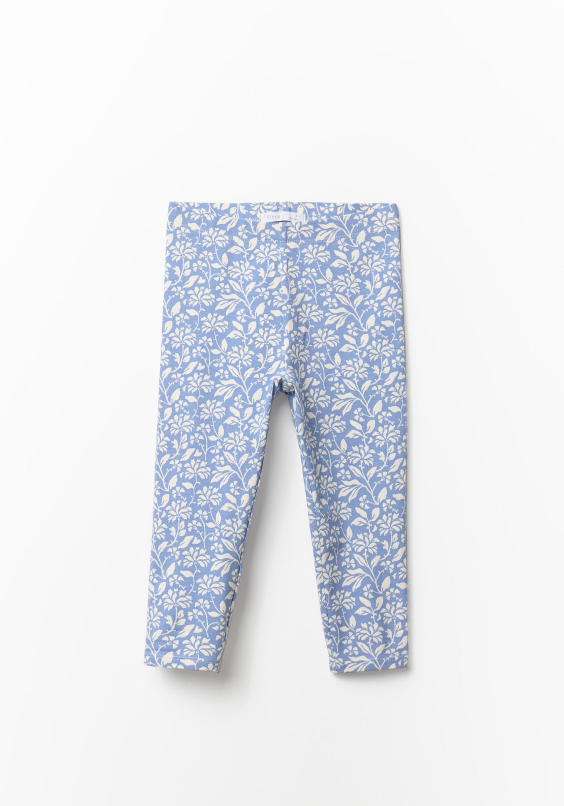 Sfera Elastic Waist Plain Leggings - Blue 1 Shaws Department Stores