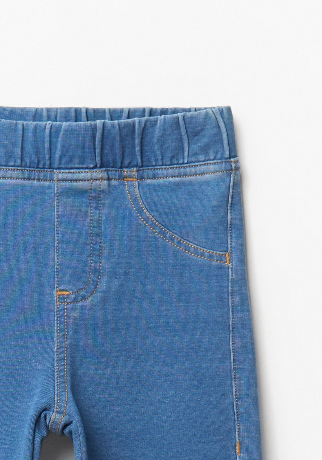Denim Leggings - Denim Medium Wash