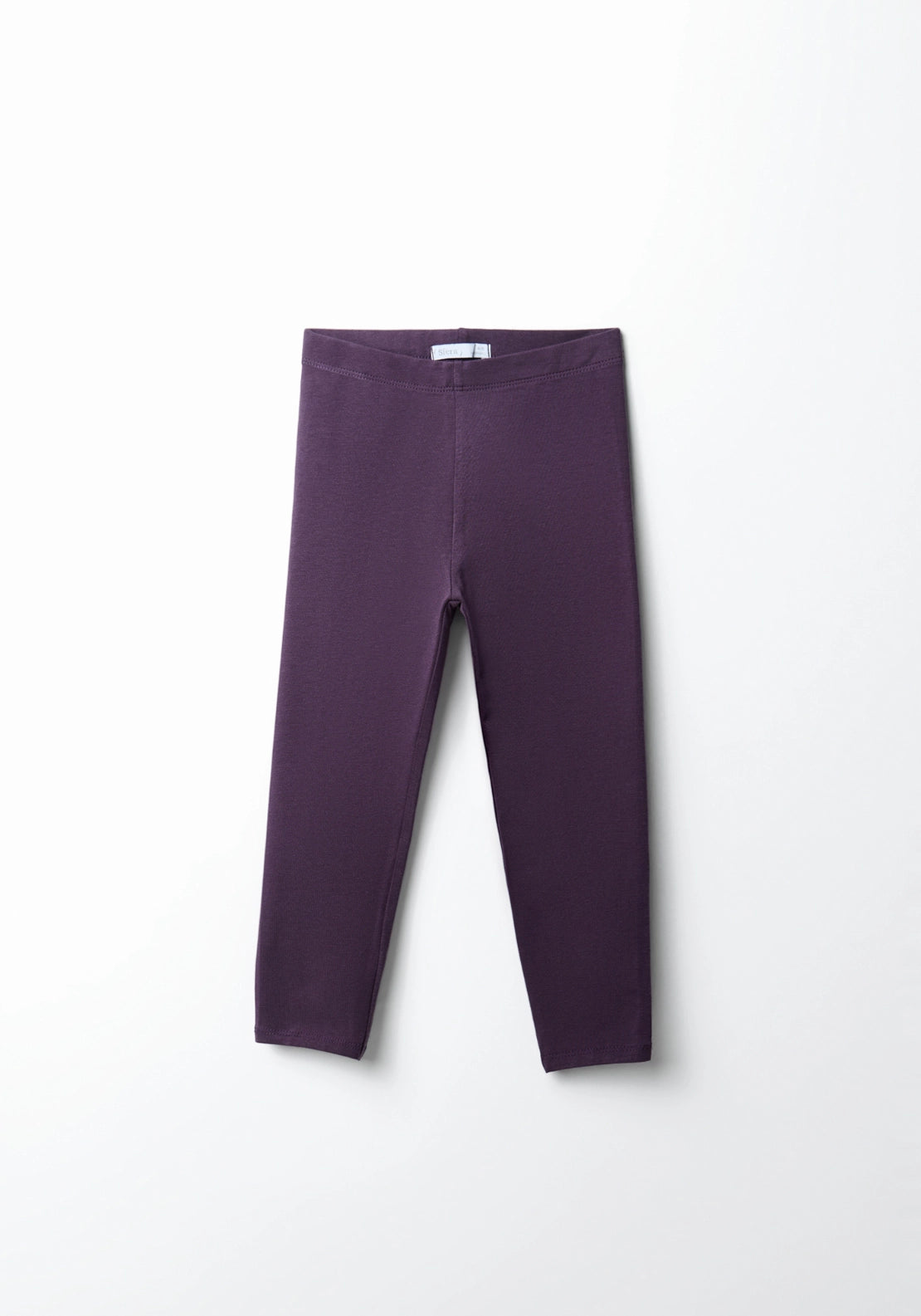 Essential Cotton Blend Leggings - Dark Purple