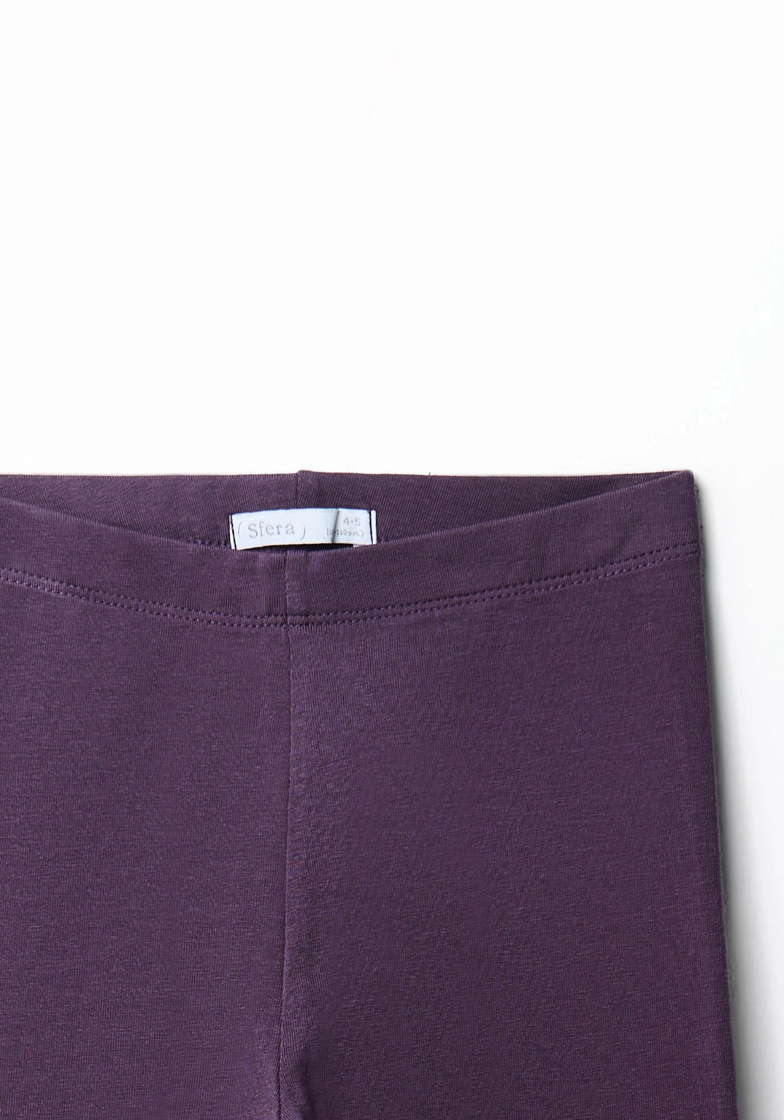 Essential Cotton Blend Leggings - Dark Purple