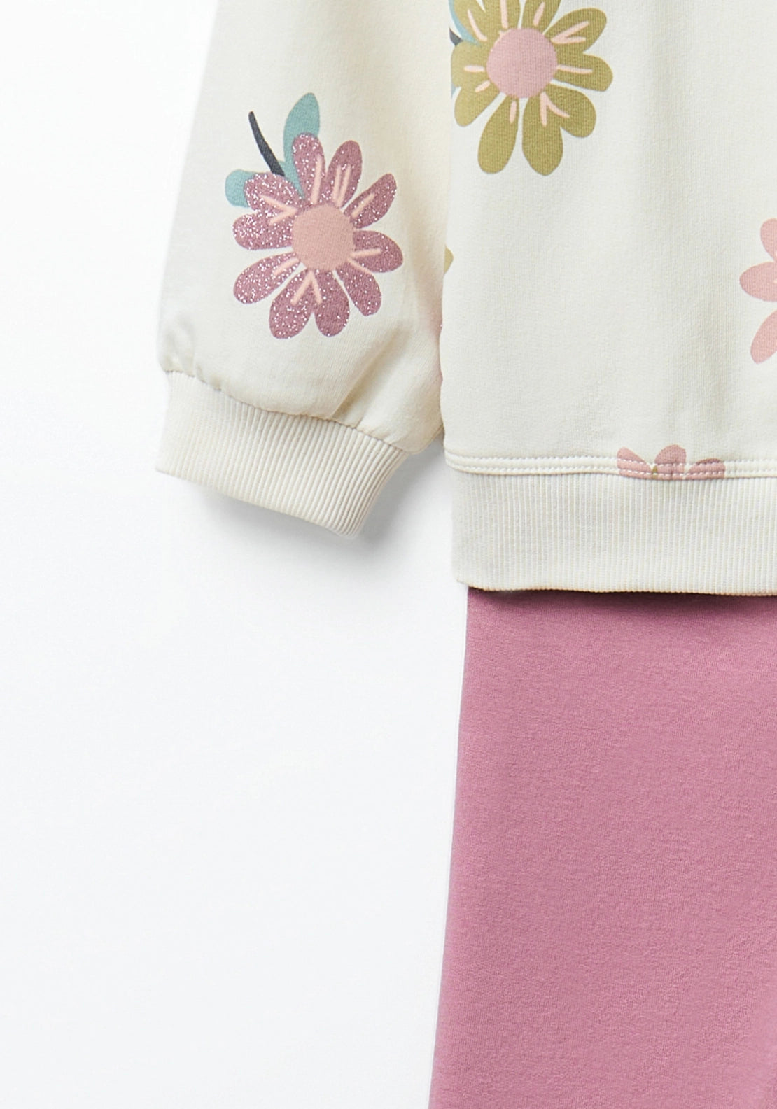 Floral Plush Set - Pink