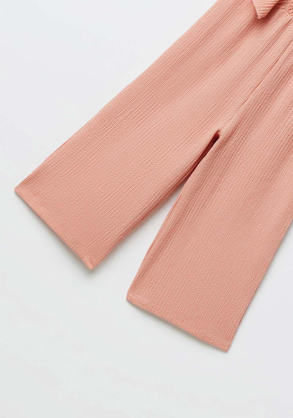 Sfera Long structured jumpsuit - Salmon 5 Shaws Department Stores