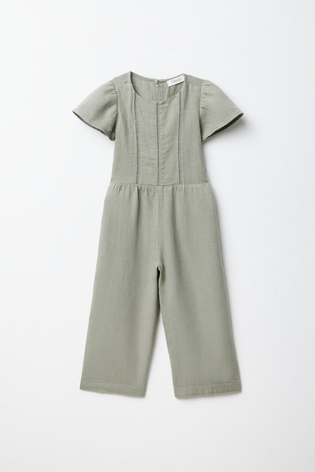 Sfera Long jumpsuit - Green 1 Shaws Department Stores