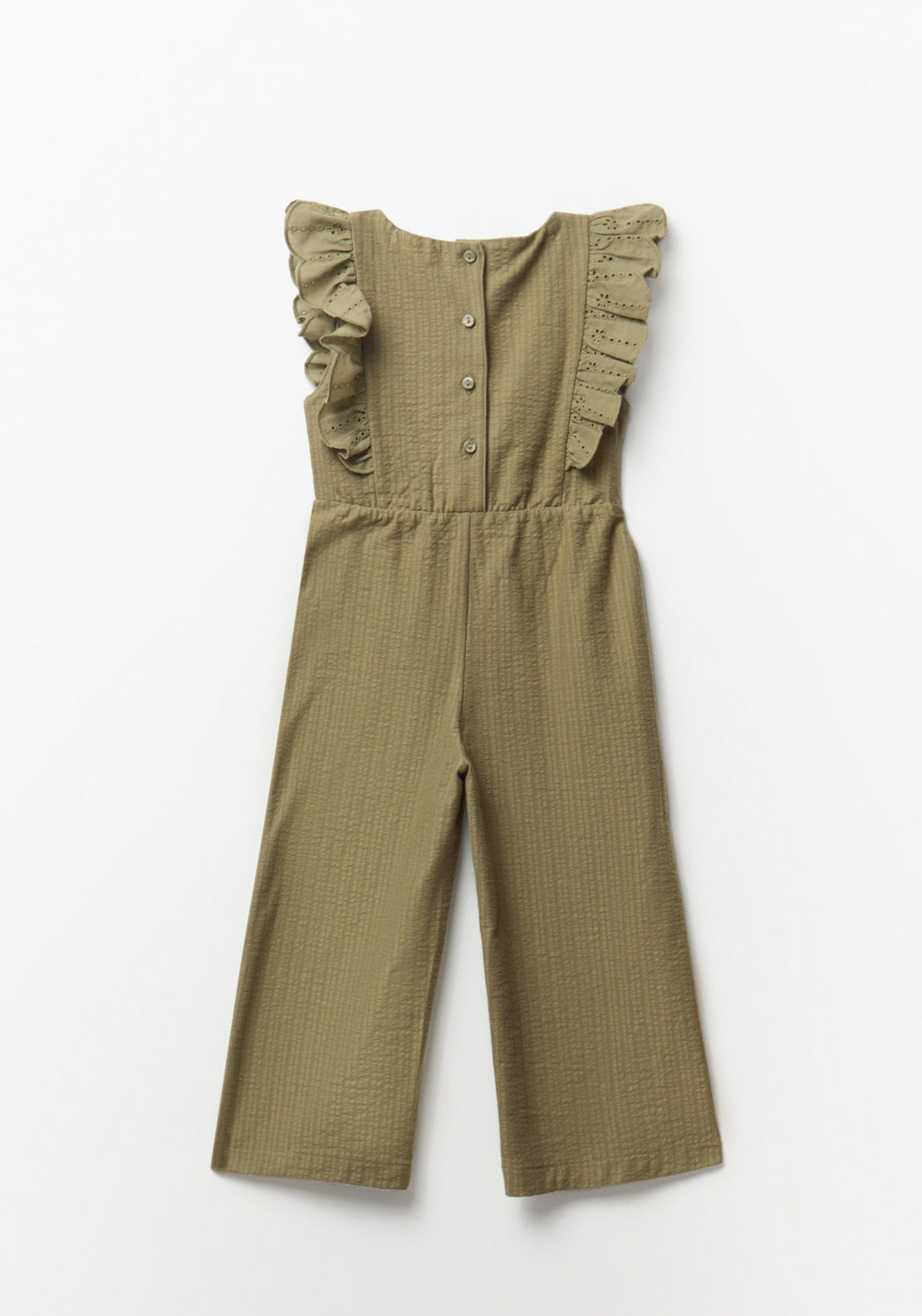 Fancy Circular Jumpsuit - Green