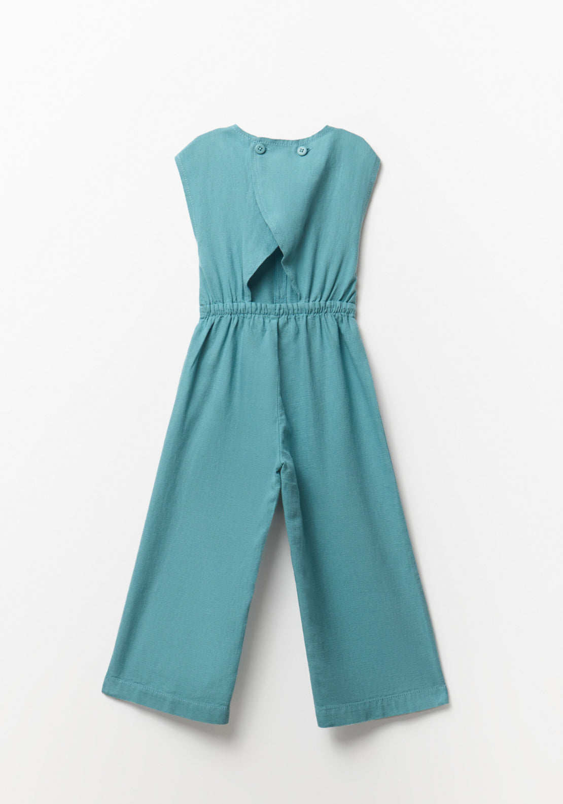 Jumpsuit With Bows - Blue