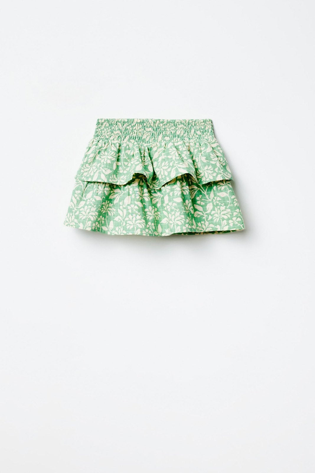 Sfera Ruffles skort - Green 6 Shaws Department Stores
