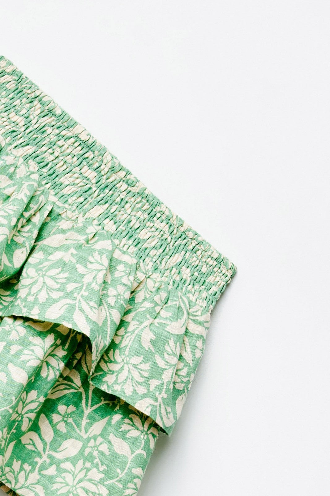 Sfera Ruffles skort - Green 7 Shaws Department Stores