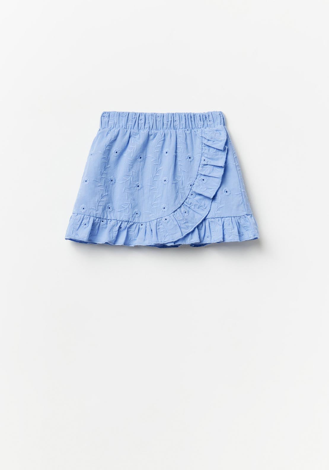 Sfera Embroidered Skort - Blue 4 Shaws Department Stores