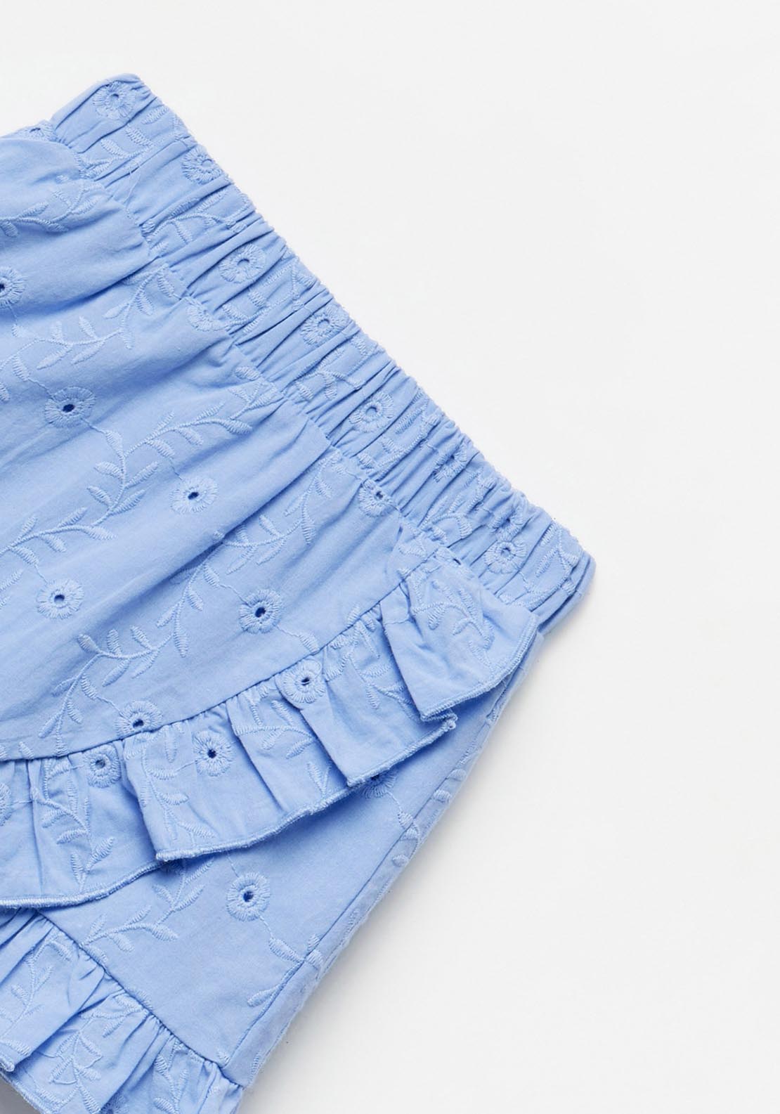 Sfera Embroidered Skort - Blue 1 Shaws Department Stores
