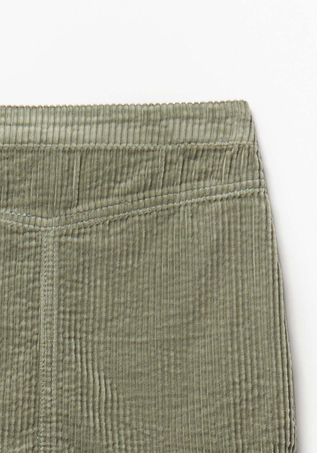 Corduory Skirt - Green