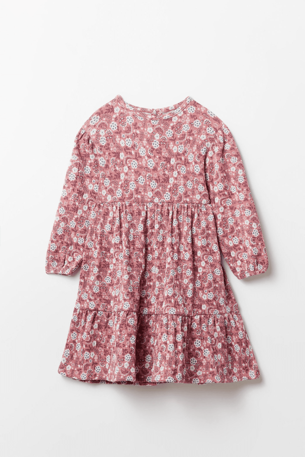 Sfera Floral Tiered Dress - Pink 1 Shaws Department Stores