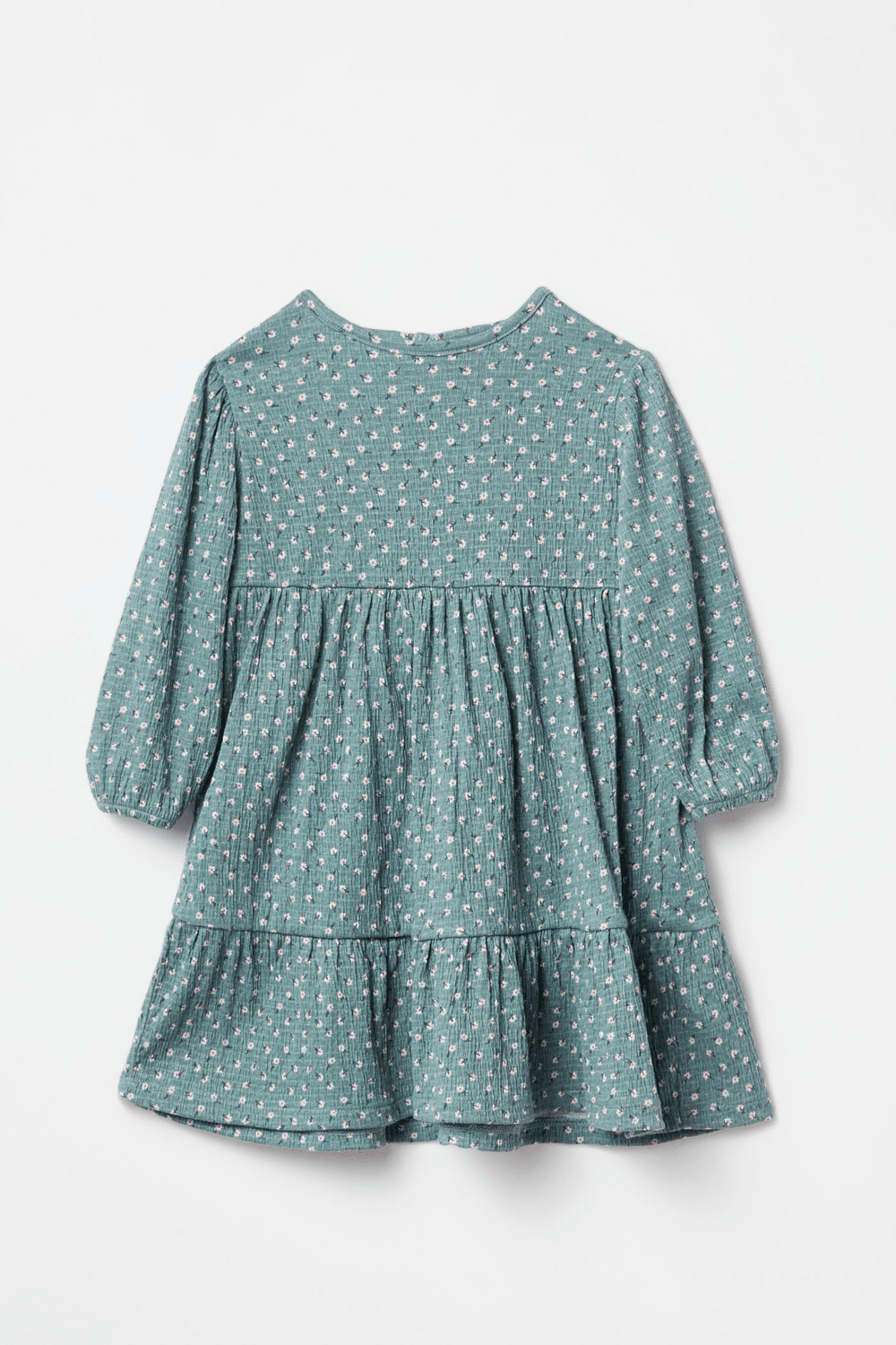 Sfera Floral Tiered Dress - Green 1 Shaws Department Stores