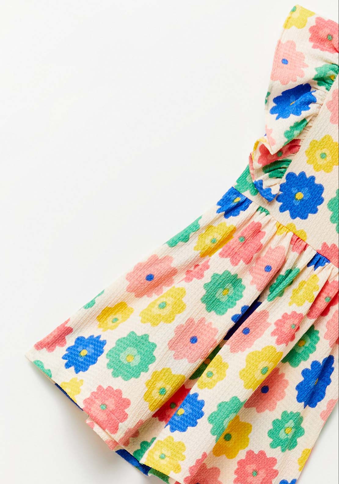 Sfera Short Sleeve Floral Dress - Multi 7 Shaws Department Stores