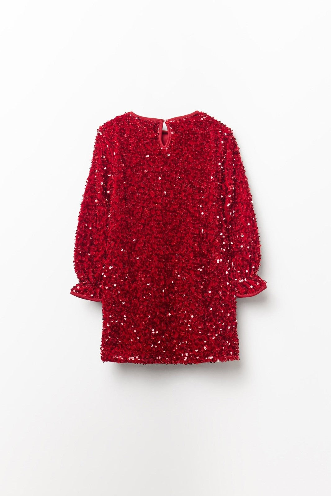 Sfera Sequin Dress - Red 2 Shaws Department Stores
