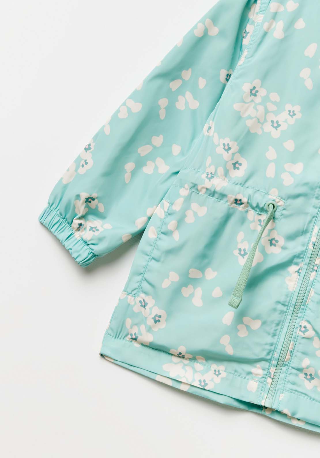 Sfera Flowers raincoat - Green 3 Shaws Department Stores