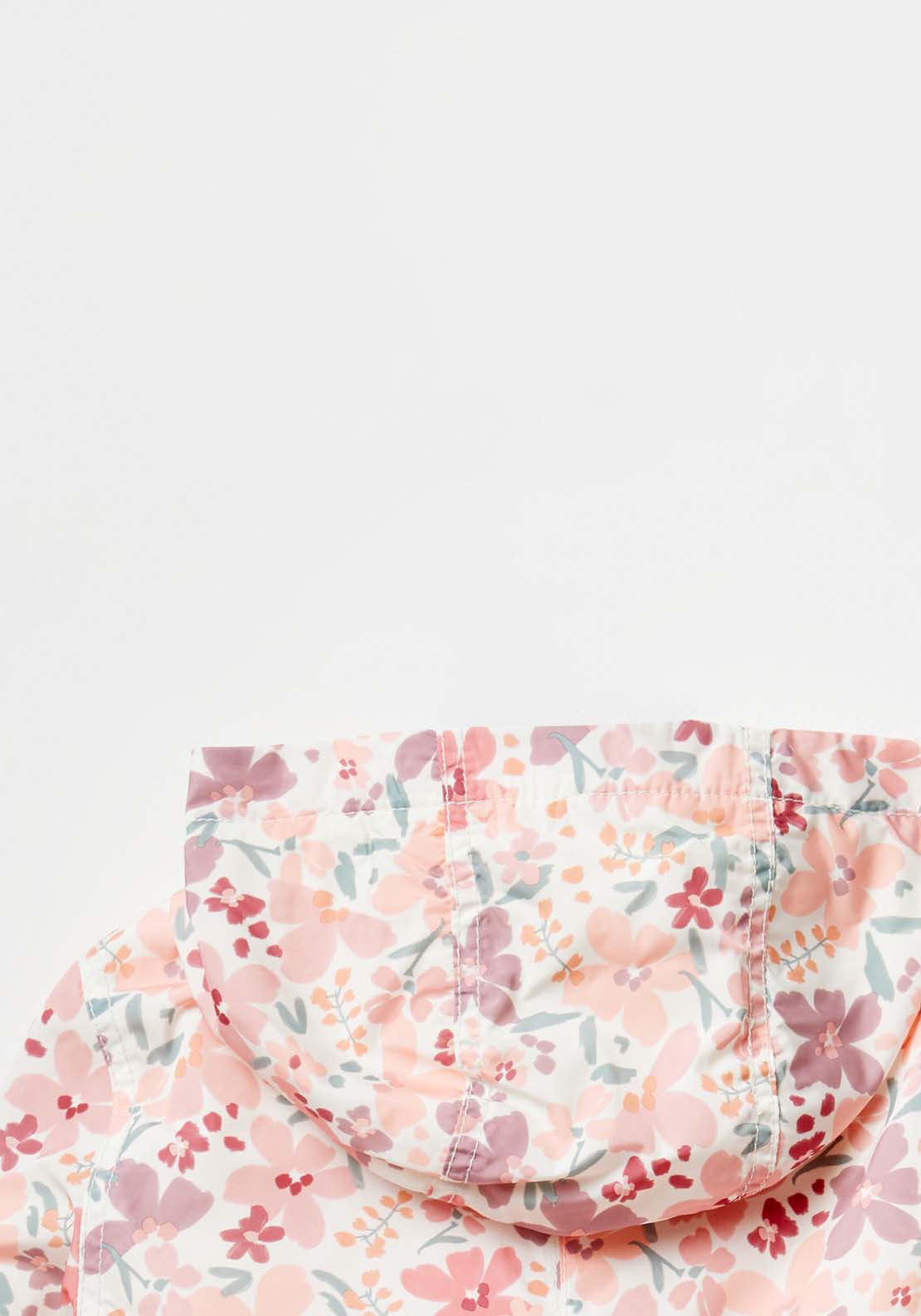 Sfera Flowers raincoat - Ecru 3 Shaws Department Stores