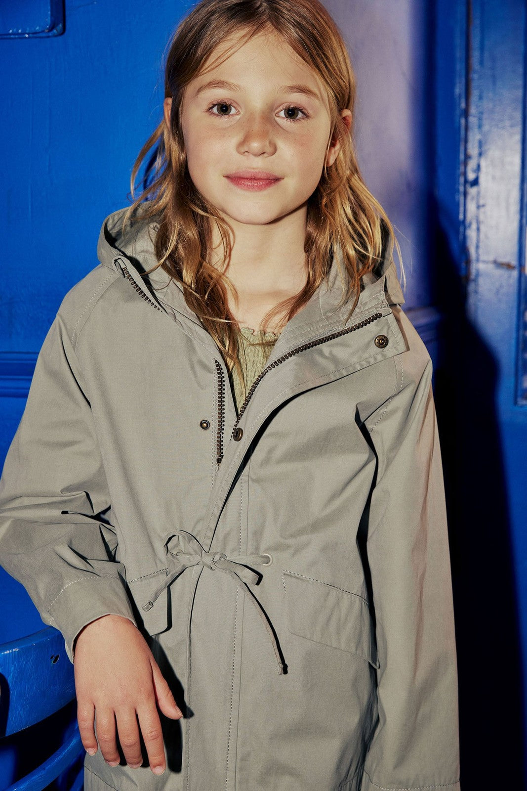 Sfera Plain parka - Green 2 Shaws Department Stores