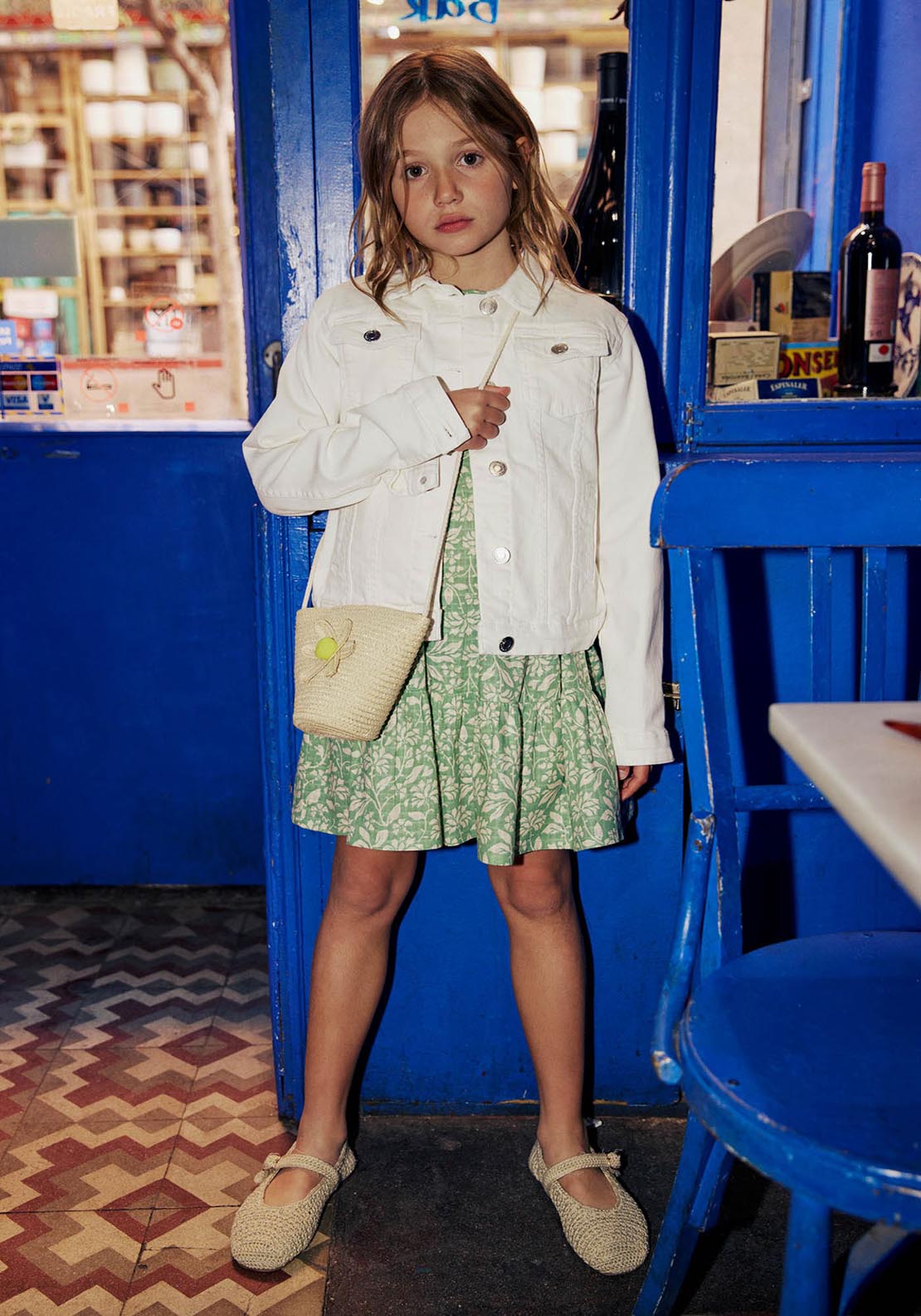Sfera Jeans Jacket - Cream 4 Shaws Department Stores