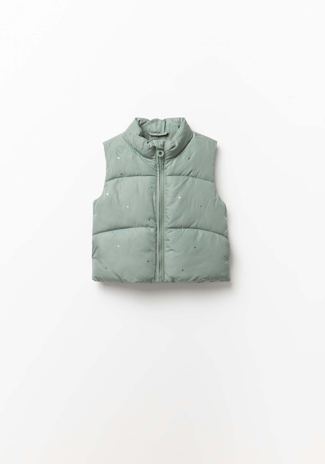 Padded Vest - Green