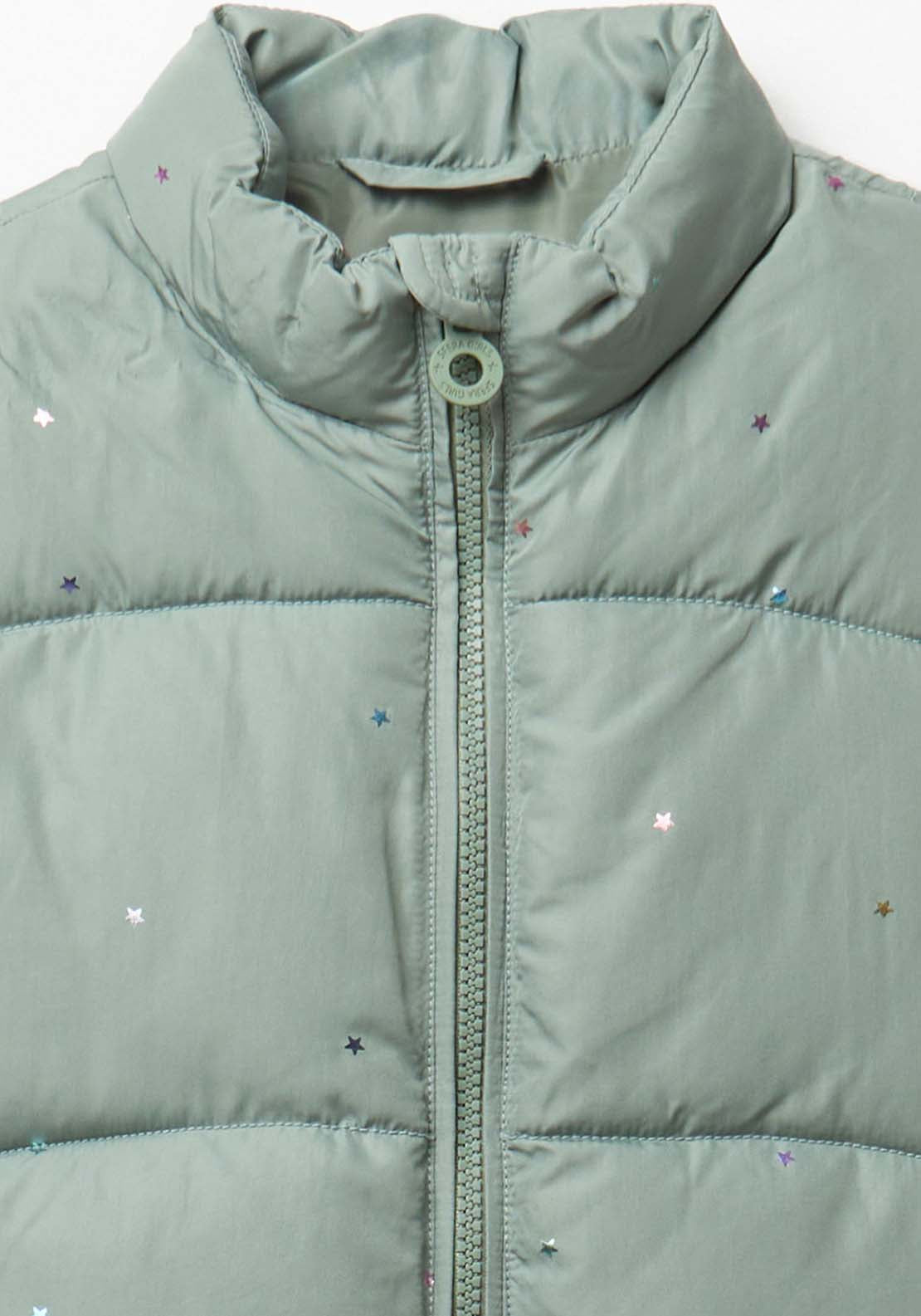 Padded Vest - Green