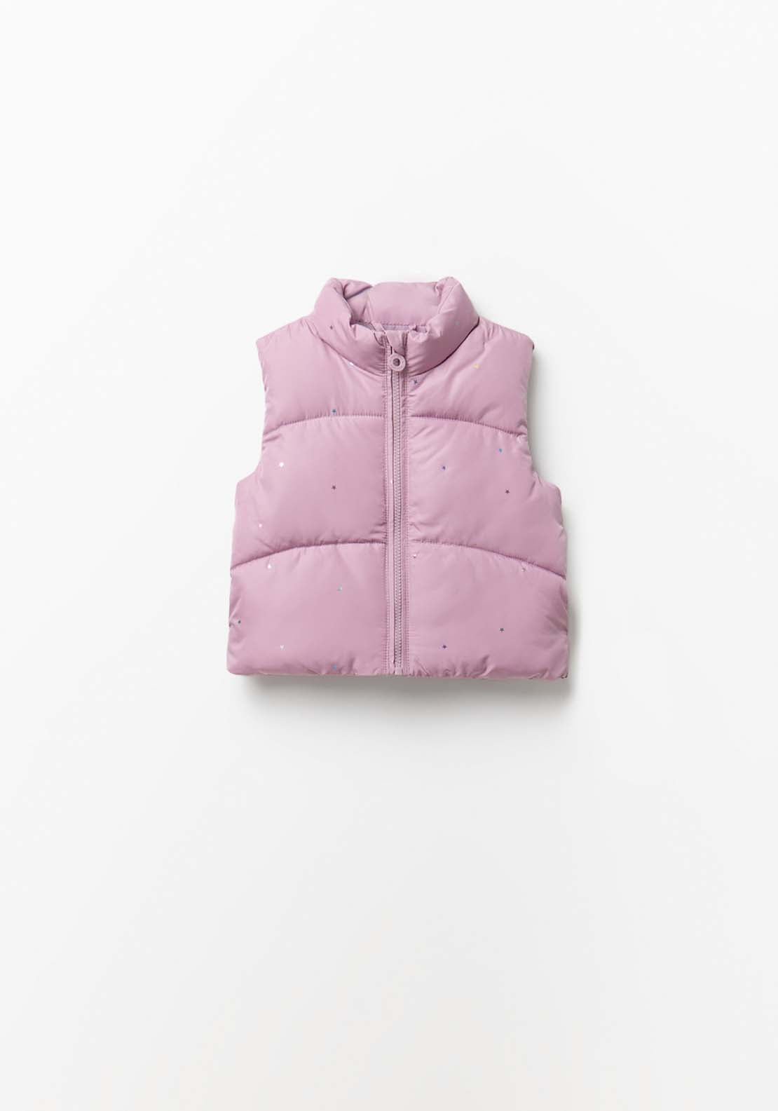 Padded Vest - Purple