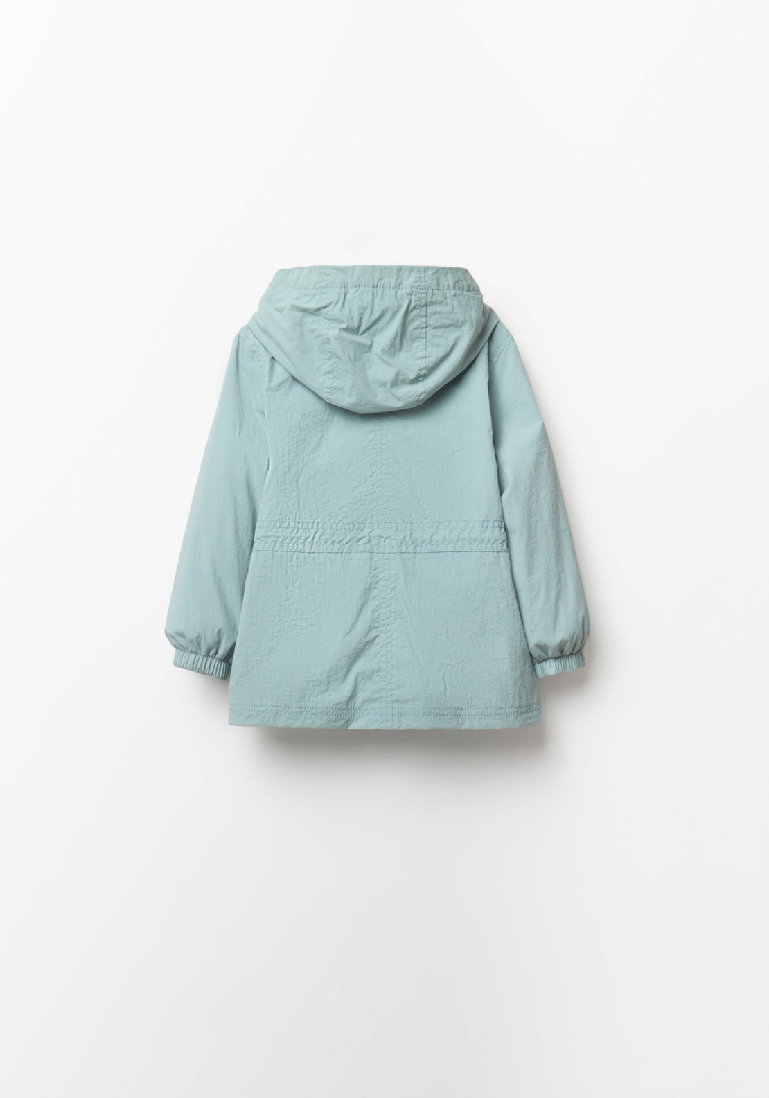 Hooded Raincoat - Green
