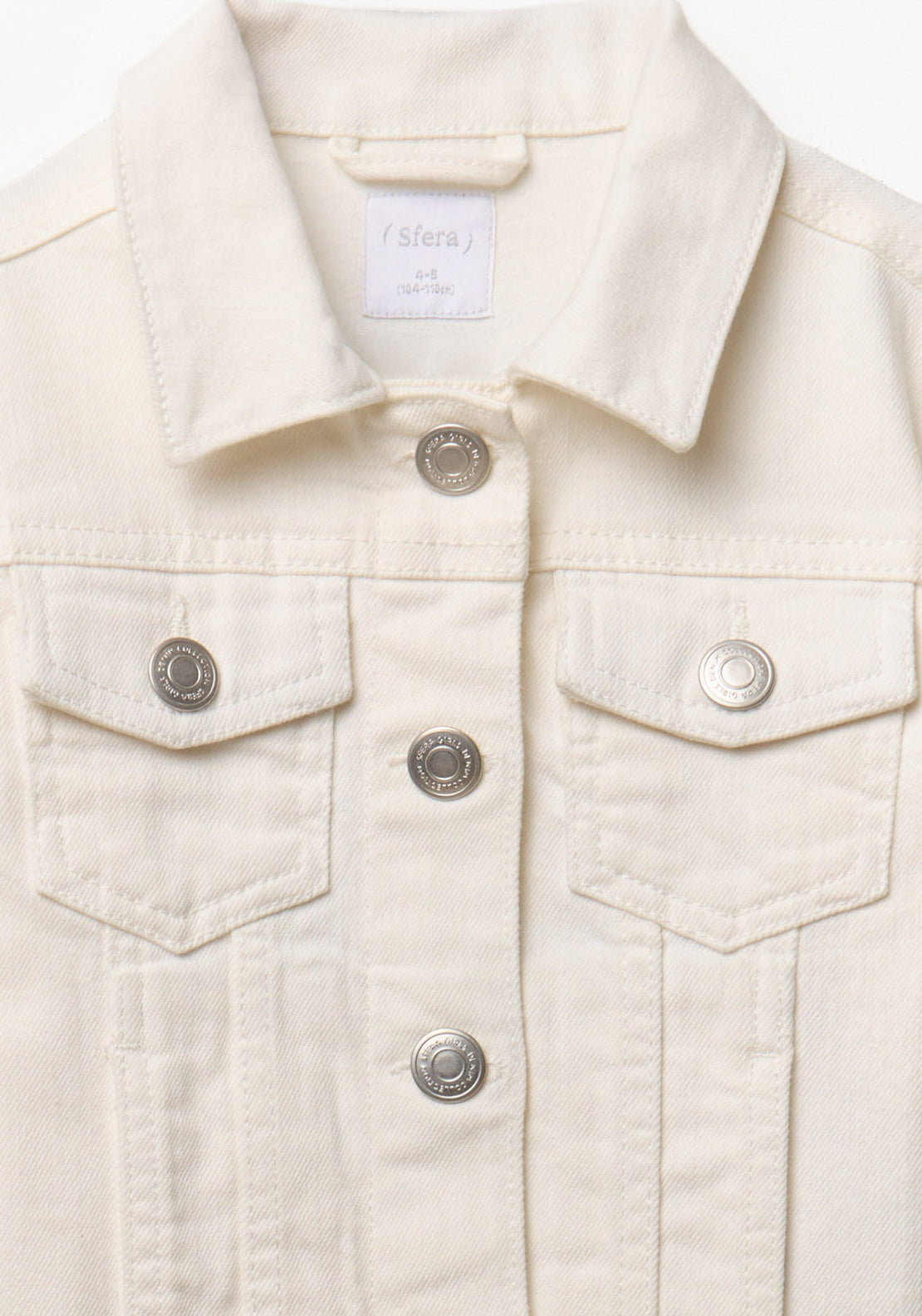 Denim Jacket - Cream