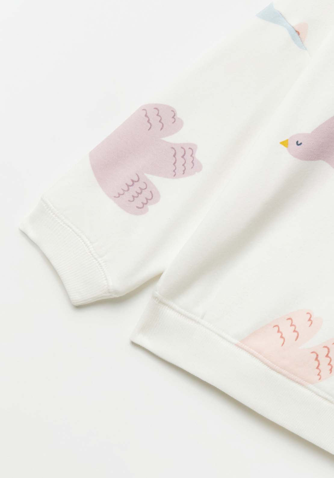 Sfera Printed sweatshirt - White 3 Shaws Department Stores