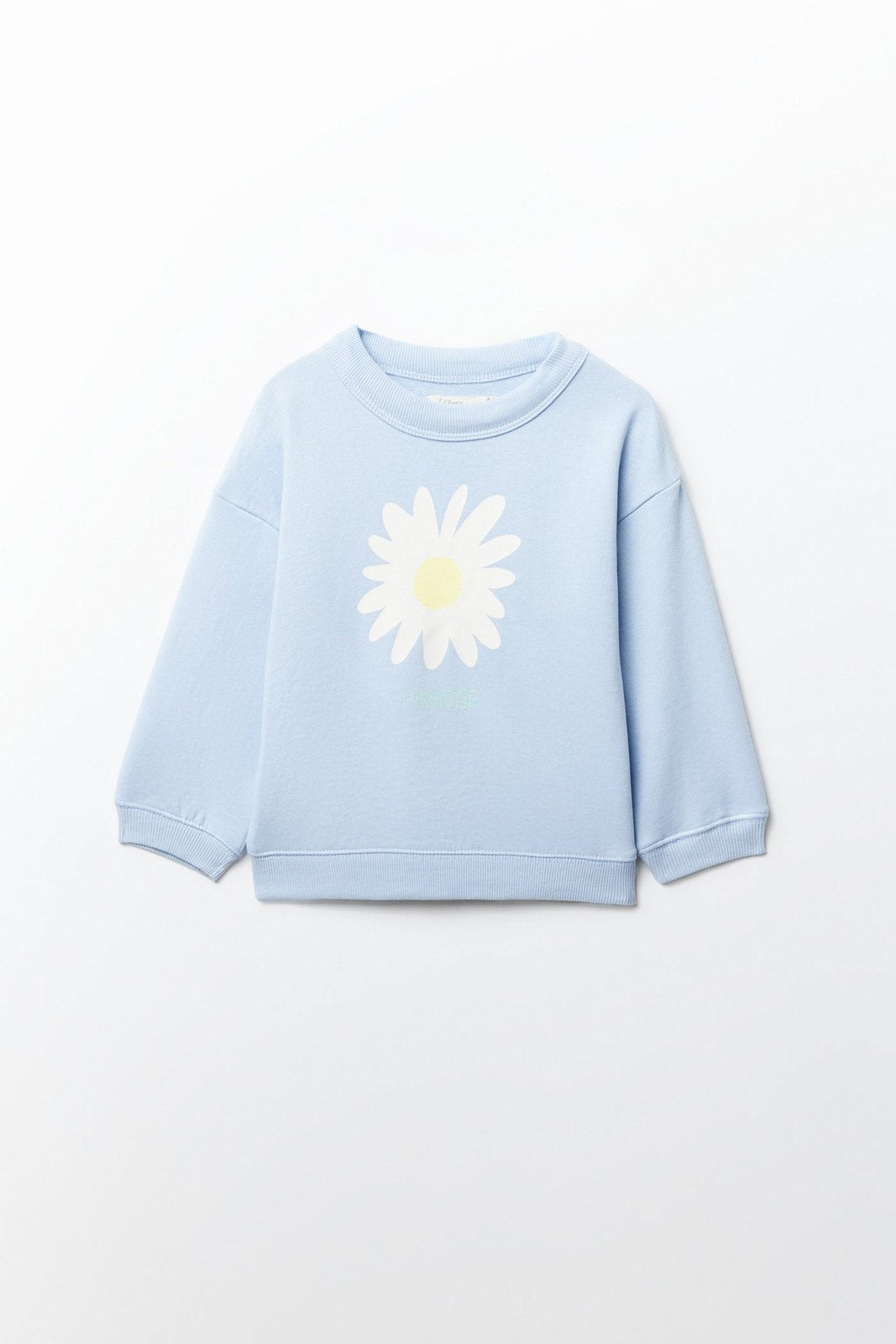 Sfera Placement print sweatshirt - Blue 4 Shaws Department Stores