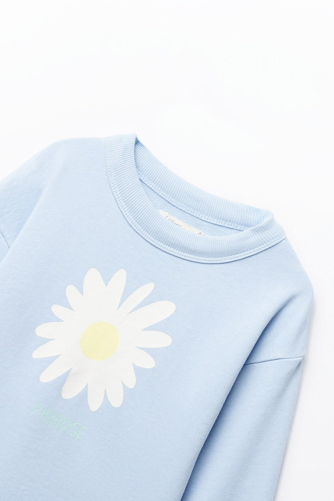 Sfera Placement print sweatshirt - Blue 6 Shaws Department Stores